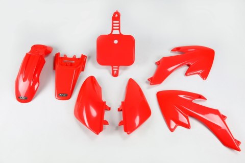 UFO KOMPLET PLASTIKÓW HONDA CRF 50 '04-'25 KOLOR CZERWONY