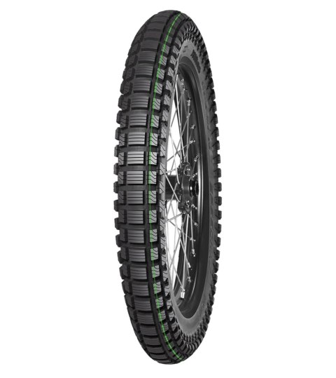 MITAS OPONA 3.75-19 SPEEDWAY SOFT 61P TT NHS (ZIELONY PASEK) TYŁ DOT 2025 (DOT:XVDP) (ZAMIENNIK:70000343)