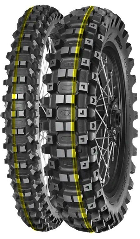 MITAS OPONA 70/100-19 TERRA FORCE-EX MH SUPER (ŻÓŁTY PASEK) 42M TT PRZÓD DOT 01/2025 (ZAMIENNIK:70000212) (DRUGI GATUNEK - SZLIF